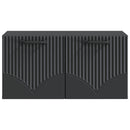 Væghængt TV-skab Sort 59,5 x 31 x 30 cm Konstrueret træ