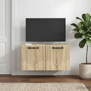 Væghængt TV-skab Sonoma-eg 59,5 x 31 x 30 cm Konstrueret træ