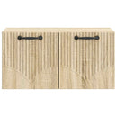 Væghængt TV-skab Sonoma-eg 59,5 x 31 x 30 cm Konstrueret træ
