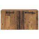 Væghængt TV-skab Gammelt træ 59,5 x 31 x 30 cm Konstrueret træ
