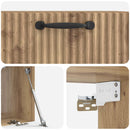 Væghængt TV-skab Artisan-eg 59,5 x 31 x 30 cm Konstrueret træ