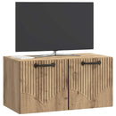 Væghængt TV-skab Artisan-eg 59,5 x 31 x 30 cm Konstrueret træ