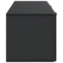 Væghængt TV-skab Sort 78,5 x 31 x 30 cm Konstrueret træ