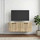 Væghængt TV-skab Sonoma-eg 78,5 x 31 x 30 cm Konstrueret træ