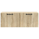 Væghængt TV-skab Sonoma-eg 78,5 x 31 x 30 cm Konstrueret træ