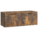 Væghængt TV-skab Røget eg 78,5 x 31 x 30 cm Konstrueret træ