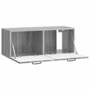 Væghængt TV-skab Vægmonteret Grå sonoma-eg 78,5 x 31 x 30 cm
