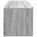 Væghængt TV-skab Vægmonteret Grå sonoma-eg 78,5 x 31 x 30 cm