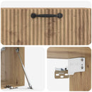 Væghængt TV-skab Artisan-eg 78,5 x 31 x 30 cm Konstrueret træ