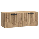 Væghængt TV-skab Artisan-eg 78,5 x 31 x 30 cm Konstrueret træ