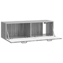 Væghængt TV-skab Grå sonoma-eg 98 x 31 x 30 cm Konstrueret træ