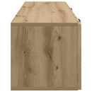 Væghængt TV-skab Artisan-eg 98 x 31 x 30 cm Konstrueret træ