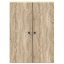 Vægmonteret skab Sonoma-eg 66 x 34,5 x 90 cm Konstrueret træ
