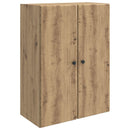 Vægmonteret skab 66 x 34,5 x 90 cm Konstrueret træ Artisan-eg