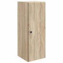 Vægmonteret skab Sonoma-eg 33 x 34,5 x 90 cm Konstrueret træ