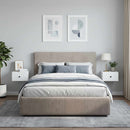Væghængt Natbord 2 pcs Hvid 34,5 x 33 x 20 cm Konstrueret træ