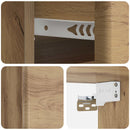 Væghængt Natbord med skuffe 2 pcs Artisan-eg 34,5 x 33 x 20 cm