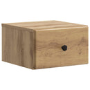 Væghængt Natbord med skuffe 2 pcs Artisan-eg 34,5 x 33 x 20 cm