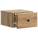 Væghængt Natbord med skuffe 2 pcs Artisan-eg 34,5 x 33 x 20 cm