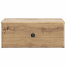 Væghængt Natbord med skuffe 2 pcs Artisan-eg 49 x 34,5 x 20 cm