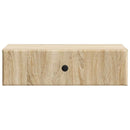 Væghængt Sideskab Sonoma-eg 59 x 34,5 x 17 cm Konstrueret træ