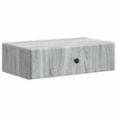 Væghængt Sideskab Grå sonoma-eg 59 x 34,5 x 17 cm