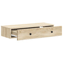 Væghængt Sideskab Sonoma-eg 87,5 x 34,5 x 17 cm Konstrueret træ