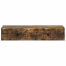 Væghængt Sideskab Røget eg 87,5 x 34,5 x 17 cm Konstrueret træ