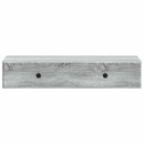 Væghængt Sideskab Grå sonoma-eg 87,5 x 34,5 x 17 cm