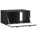 Væghængt TV-skab 59,5 x 41 x 30 cm Sort Konstrueret træ