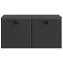 Væghængt TV-skab 59,5 x 41 x 30 cm Sort Konstrueret træ