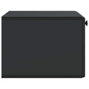 Væghængt TV-skab 59,5 x 41 x 30 cm Sort Konstrueret træ