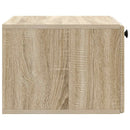 Væghængt TV-skab 59,5 x 41 x 30 cm Sonoma-eg Konstrueret træ