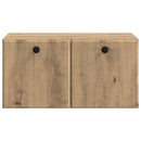 Væghængt TV-skab 59,5 x 41 x 30 cm Artisan-eg Konstrueret træ