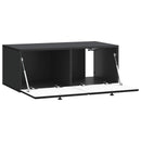 Væghængt TV-skab 78,5 x 41 x 30 cm Sort Konstrueret træ