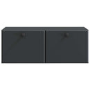 Væghængt TV-skab 78,5 x 41 x 30 cm Sort Konstrueret træ
