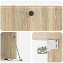 Væghængt TV-skab 78,5 x 41 x 30 cm Sonoma-eg Konstrueret træ