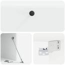 Væghængt TV-skab 98 x 41 x 30 cm Hvid Konstrueret træ