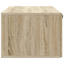 Væghængt TV-skab 98 x 41 x 30 cm Sonoma-eg Konstrueret træ