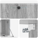 Væghængt TV-skab 98 x 41 x 30 cm Grå Sonoma Konstrueret træ