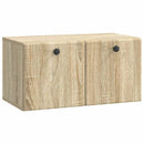 Væghængt TV-skab 59,5 x 31 x 30 cm Sonoma-eg Konstrueret træ
