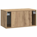 Væghængt TV-skab 59,5 x 31 x 30 cm Artisan-eg Konstrueret træ