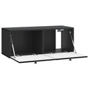 Væghængt TV-skab 78,5 x 31 x 30 cm Sort Konstrueret træ