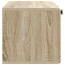 Væghængt TV-skab 78,5 x 31 x 30 cm Sonoma-eg Konstrueret træ