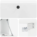 Væghængt TV-skab 78,5 x 31 x 30 cm Hvid højglans