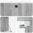 Væghængt TV-skab 78,5 x 31 x 30 cm Grå Sonoma Konstrueret træ