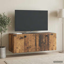 Væghængt TV-skab 78,5 x 31 x 30 cm Gammelt træ Konstrueret træ