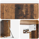 Væghængt TV-skab 98 x 31 x 30 cm Gammelt træ Konstrueret træ