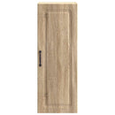 Vægmonteret skab Sonoma-eg 33 x 34,5 x 90 cm Konstrueret træ