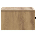 Væghængt Natbord med skuffe 2 pcs Artisan-eg 34,5 x 33 x 20 cm
